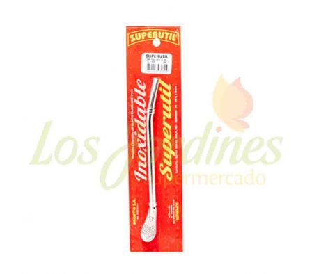 BOMBILLA INOXIDABLE LARGA SILVER