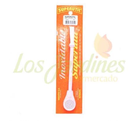 BOMBILLA INOX COLOR ROSADO