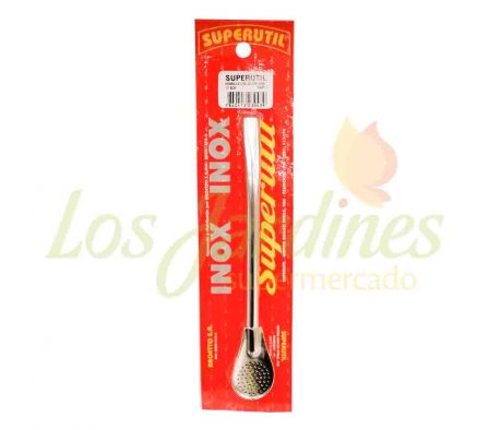 BOMBILLA LISA SILVER INOX MEDIANA SUPERUTIL