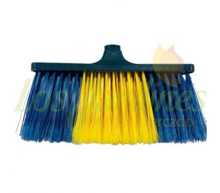 ESCOBA BROSA RECTA CON CABO