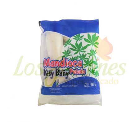 MANDIOCA PELADA YASY KAÑY 1KG