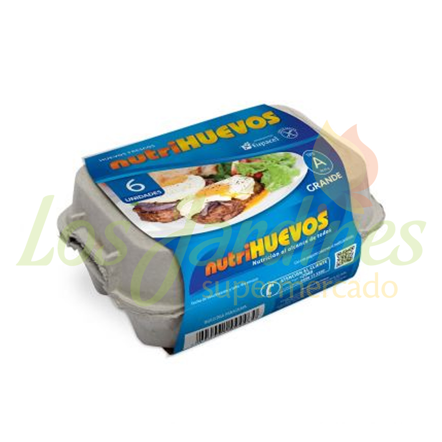 HUEVO NUTRIHUEVOS TIPO A CJA. 6U.