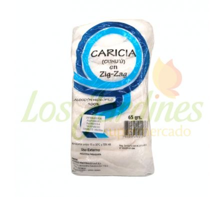 ALGODON CARICIA EN ZIG ZAG 65G