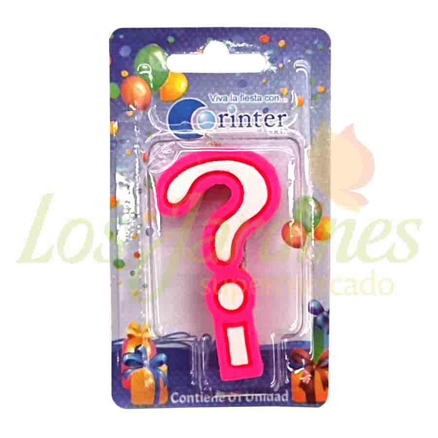 VELA INTERROGACION CORINTER ROSA