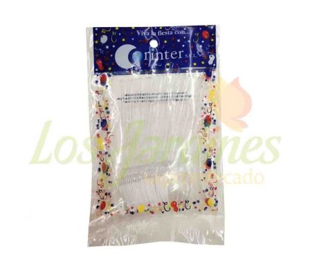 TENEDORCITO CORINTER TRANSPARENTE X 25 UNID