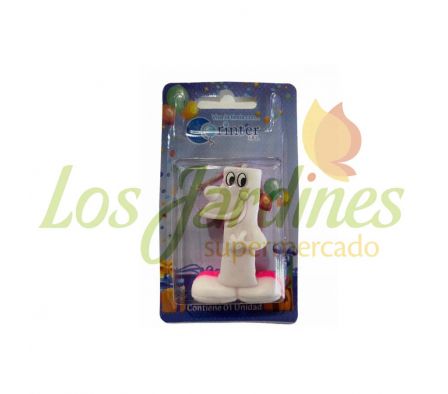 VELA MAGICA CORINTER N°1 ROSA