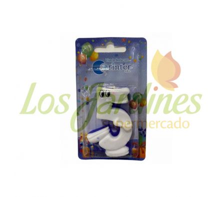 VELA MAGICA CORINTER N°5 ROSA