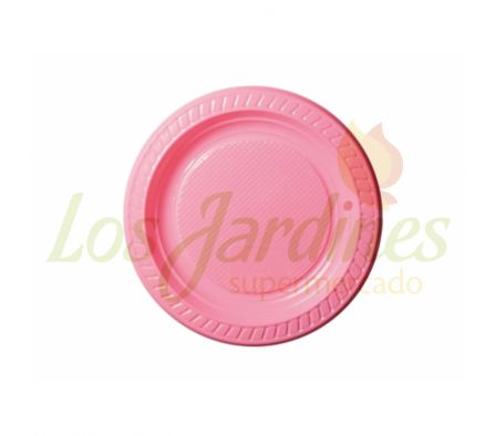 PLATO ROSA OSC.15CMX10UNID.CORINTER