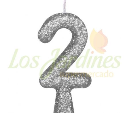 VELA CORINTER TUBULAR 2 PLATA