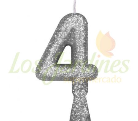 VELA CORINTER TUBULAR 4 PLATA