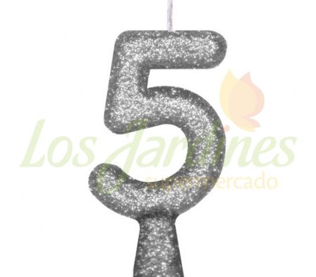 VELA CORINTER TUBULAR 5 PLATA