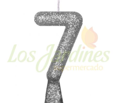 VELA CORINTER TUBULAR 7 PLATA