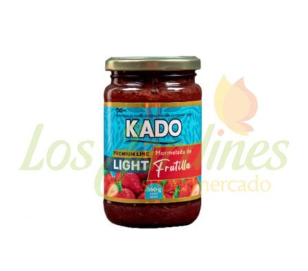 MERMELADA KADO LIGHT DE FRUTILLA 400 G