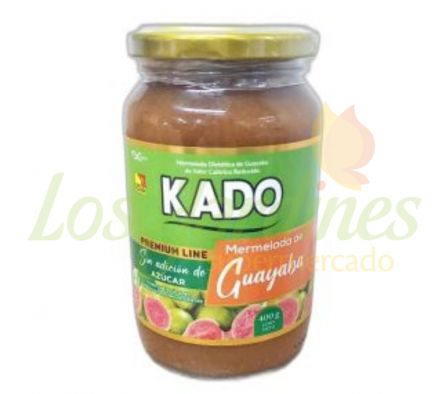 MERMELADA DE GUAYABA KADO SIN AZUCAR 400G