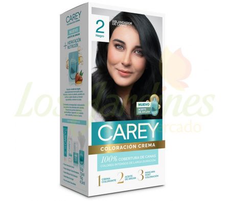 KIT COLORACION NEGRO 2 CAREY