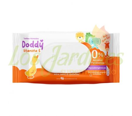 TOALLITAS HUM. DODDY C/VITAMINA E X 100 UNI