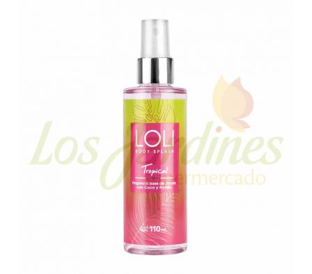 BODY SPLASH LOLI TROPICAL 110ML