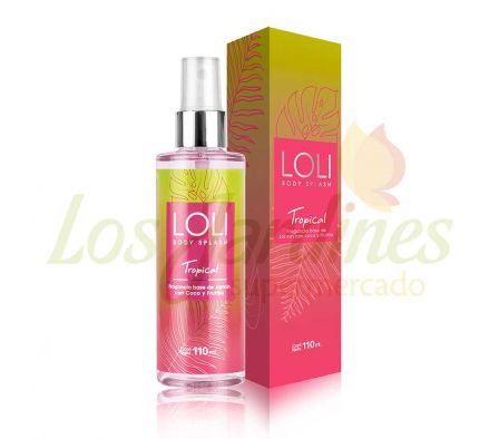 ESTUCHE BODY SPLASH TROPICAL LOLI
