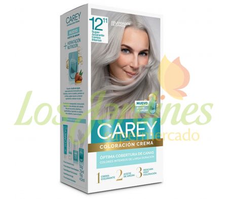 CAREY KIT SUPER ACLARANTE CENIZA INTENSO N° 12.1