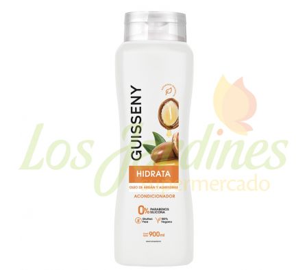 ACONDICIONADOR GUISSENY OLEO ARGAN/ALMENDRA 900ML