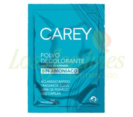 POLVO DECOLORANTE SIN AMONIACO CAREY SOBRE X 25GR
