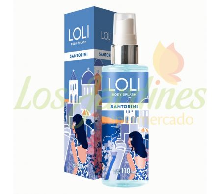 ESTUCHE BODY SPLASH LOLI SANTORINI 110ML