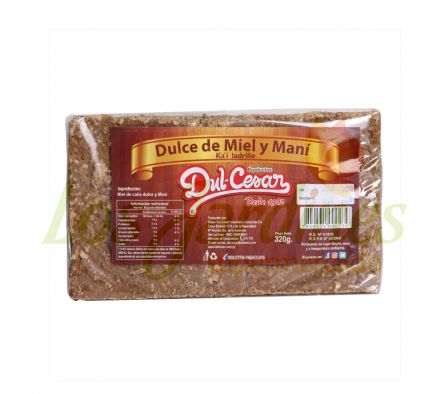 DULCE DE MANI DULCESAR 320G