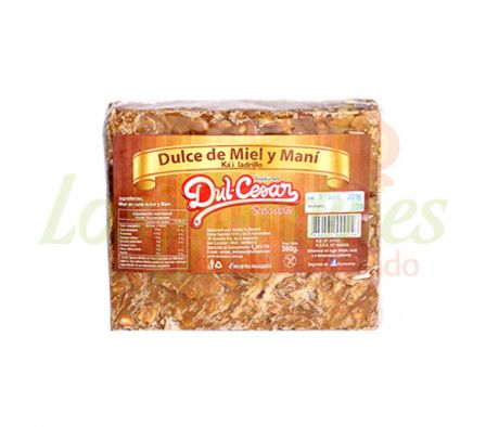DULCE DE MANI DULCESAR 380 GRS