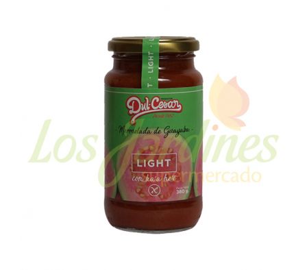 MERMELA DE GUAYABA LIHGT DUL-CESAR 380GR