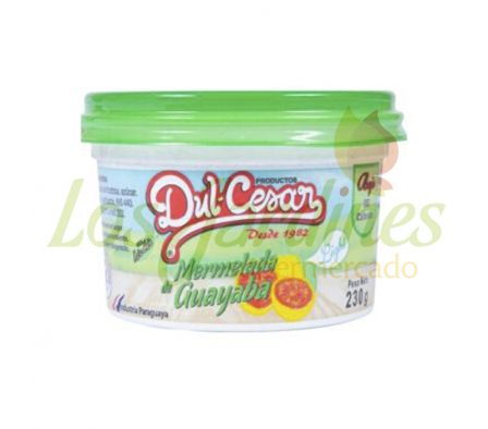 MERMELADA DULCESAR GUAYABA CON KA'A HE'E 230G
