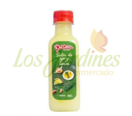 SALSA DULCESAR AJO CON LIMON 250 ML