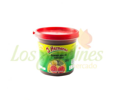 MERMELADA DE GUAYABA 3 HERMANAS 500G
