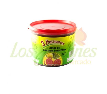 MERMELADA DE GUAYABA 3 HERMANAS 2KG