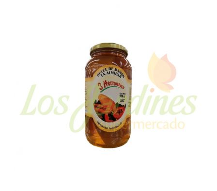 DULCE DE MAMON FRASCO 3 HERMANAS 900G