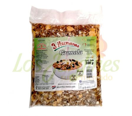 GRANOLA 3 HERMANAS 200G