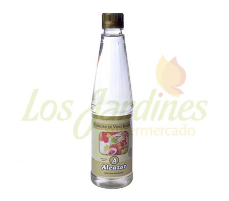 VINAGRE ALCAZAR BLANCO BOTELLA 500 ML