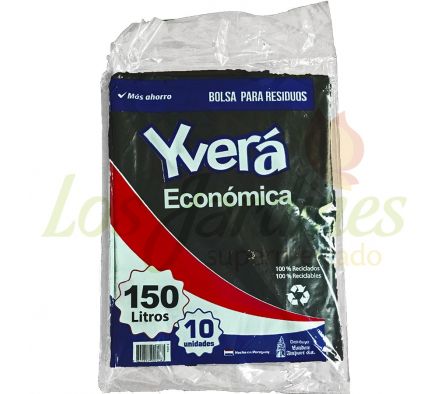 BOLSA ECONOMICAS YVERA 150 LTS