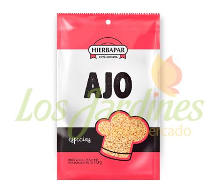 HIERBAPAR AJO DESHIDRATADO 15G