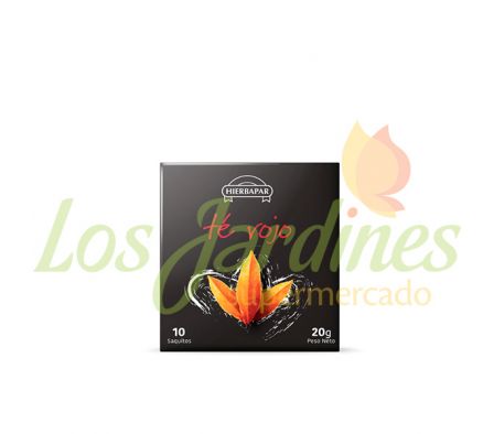 TE ROJO HIERBAPAR 10 SAQUITOS 20G