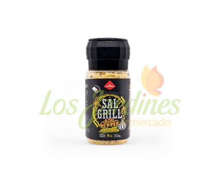 SAL GRANULADA GRINDER AJOPEPPER POTE 550 GR