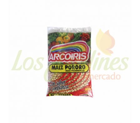 MAIZ PORORO ARCO IRIS 800 GRS