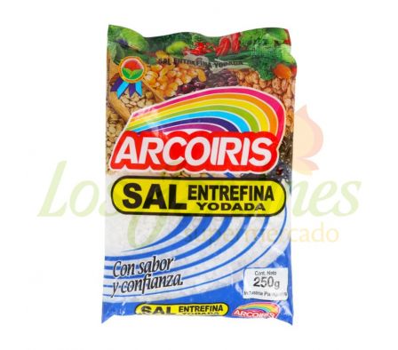 SAL ENTREFINA ARCOIRIS 250G