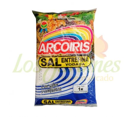 SAL GRUESA ARCOIRIS 1KG