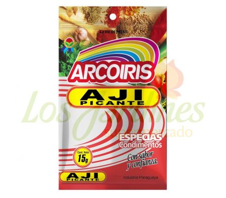 AJI MOLIDO ARCOIRIS 15G