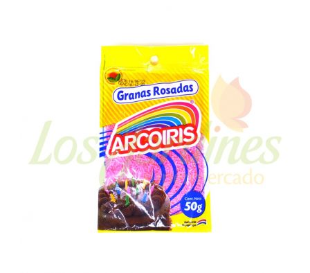 GRANAS ROSADAS ARCO IRIS 50 GRS.