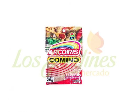 COMINO MOLIDO ARCOIRIS 25G