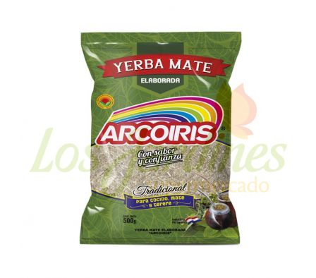 YERBA MATE ARCOIRIS 500G
