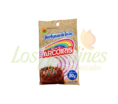 BICARBONATO DE SODIO ARCOIRIS 50G