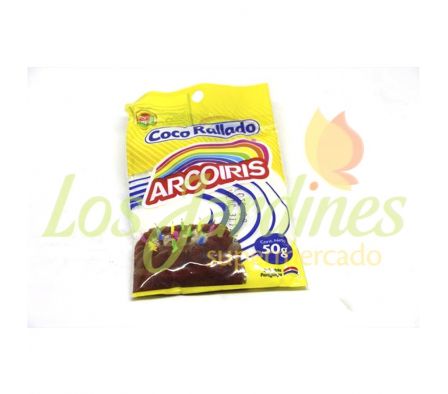 COCO RALLADO AL NATURAL PAQ. X 50 GR