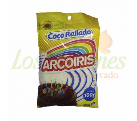 COCO RALLADO AL NATURAL PAQ. X 100 GR